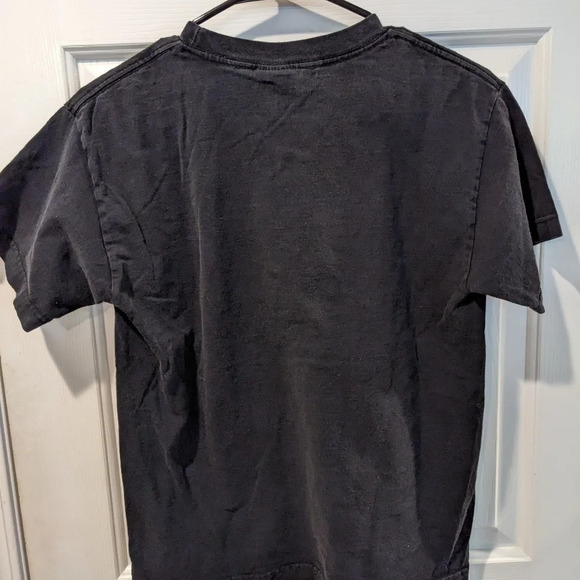 Vintage Batman t shirt YOUTH LARGE *Glow In The Dark * DC Comics 2003 VTG Black - Picture 3 of 5